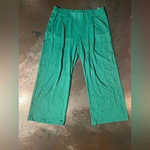Isaac Mizrahi Vibrant Green Trousers